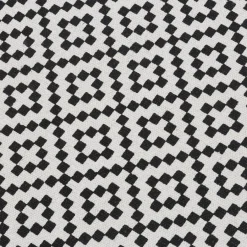 Dywan czarno-biały SCANDI 80x150 cm