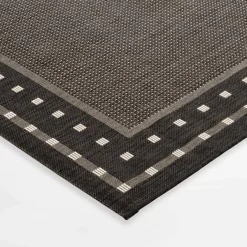 Dywany Zewnętrzne|Dywany Zewnętrzne|inny Dywan czarno-grafitowy AMBIENTE, 160x230 cm