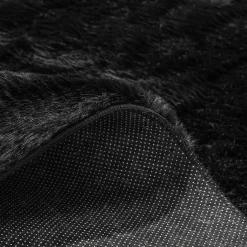 Dywany Rabbit|Dywany Shaggy|inny Dywan czarny DALIA 3D 160x230 cm