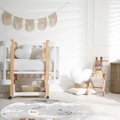 Dywany Dziecięce|Dywany|inny Dywan do pokoju dziecięcego BOND KIDS, noc, okrągły, 120 cm