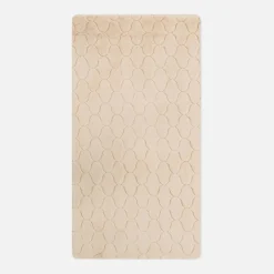 Dywan do przedpokoju beżowy SENTEZ RABBIT 80x150 cm, mix