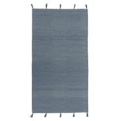 Chodniki|Dywany Z Krótkim Włosiem| Dywan do przedpokoju boho niebieski BORG 80x150 cm