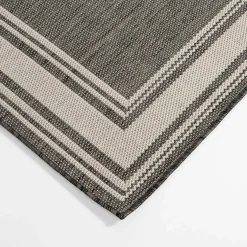 inny Dywan do przedpokoju ciemnoszary PALMA 80x150 cm