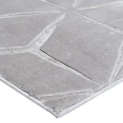 Chodniki|Dywany Z Krótkim Włosiem|inny Dywan do przedpokoju geometryczny szary TULSA 80x150 cm