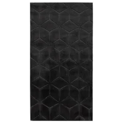 Chodniki|Dywany Z Krótkim Włosiem|inny Dywan do przedpokoju geometryczny czarny TULSA 80x150 cm