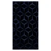 Chodniki|Dywany Z Krótkim Włosiem|inny Dywan do przedpokoju geometryczny granatowy TULSA 80x150 cm