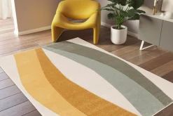 Dywany Z Krótkim Włosiem| Dywan do salonu geometryczny SATIS 120x170 cm