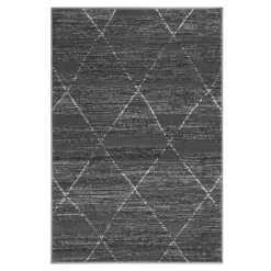 Dywany Z Krótkim Włosiem| Dywan do salonu szary GEOMETRY 120x170 cm