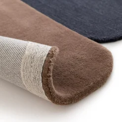 Dywany Wełniane|Dywany Premium| Dywan do salonu wełniany brązowo-granatowy ELEMENTS 120x170 cm