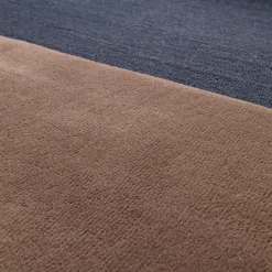 Dywany Wełniane|Dywany Premium| Dywan do salonu wełniany brązowo-granatowy ELEMENTS 120x170 cm