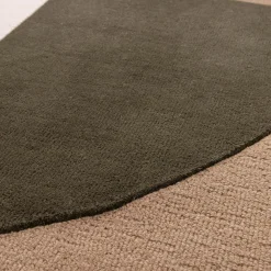 Dywany Wełniane|Dywany Premium| Dywan do salonu wełniany kremowo-brązowy ELEMENTS 200x290 cm