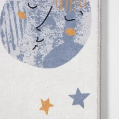 Dywany Do Prania W Pralce|Dywany Dziecięce|inny Dywan drukowany biały BEAR PETRA 80x140 cm