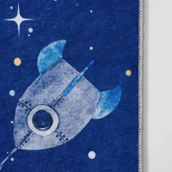 Dzieci inny Dywan drukowany niebieski SPAC PETRA 120x160 cm