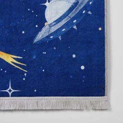 Dzieci inny Dywan drukowany niebieski SPAC PETRA 80x140 cm