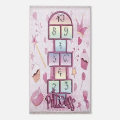 Dzieci inny Dywan drukowany różowy HOPS PETRA 80x140 cm