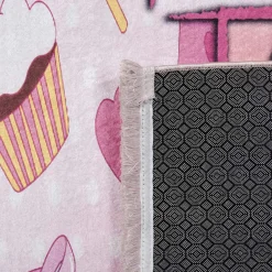 Dywany Do Prania W Pralce|Dywany Dziecięce|inny Dywan drukowany różowy HOPS PETRA 120x160 cm