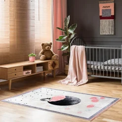 Dzieci inny Dywan drukowany różowy ZALA PETRA 120x160 cm