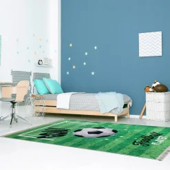 Dzieci inny Dywan drukowany zielony BALL PETRA 160x230 cm