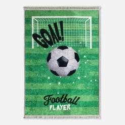 Dywany Do Prania W Pralce|Dywany Dziecięce|inny Dywan drukowany zielony BALL PETRA 120x160 cm