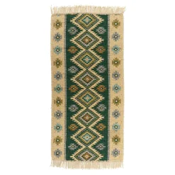 Dywan dwustronny ALBORG ZIELONY 80x150 cm