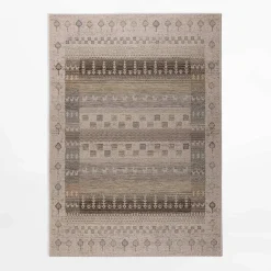 inny Dywan etniczny KEMET, szaro-beżowy, 160x230 cm