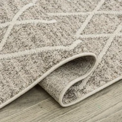 inny Dywan etno w romby beżowy PAULA 200x290 cm