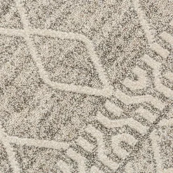 Dywan etno w romby beżowy PAULA 80x150 cm