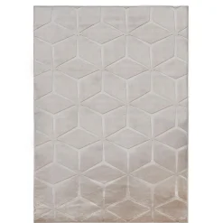 inny Dywan geometryczny beżowy TULSA 120x170 cm