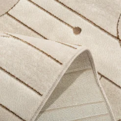 Chodniki|Dywany Z Krótkim Włosiem|inny Dywan geometryczny, beżowy MIGUEL 80x150 cm