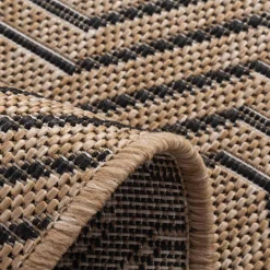 Dywany Z Krótkim Włosiem|inny Dywan geometryczny beżowy JUTA 40x60 cm
