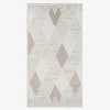 inny Dywan geometryczny beżowy MADERA 80x150 cm