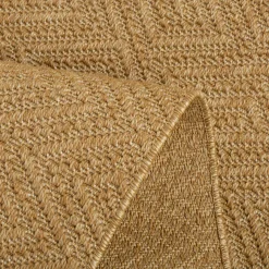 inny Dywan geometryczny beżowy NATURA 80x150 cm