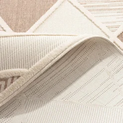 inny Dywan geometryczny beżowy MADERA 120x170 cm