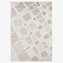 Dywany Z Krótkim Włosiem|inny Dywan geometryczny beżowy MADERA 160x230 cm