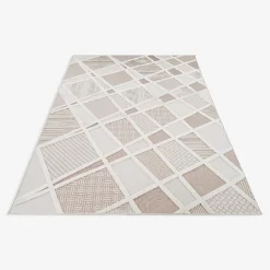 Dywany Z Krótkim Włosiem|inny Dywan geometryczny beżowy MADERA 160x230 cm