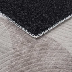 Dywan geometryczny brązowoszary BRILO 160x230 cm