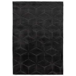 Dywany Z Krótkim Włosiem|inny Dywan geometryczny czarny TULSA 160x220 cm