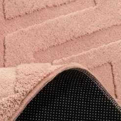 Dywany Z Krótkim Włosiem|inny Dywan geometryczny 3D EMMA, różowy, 160x230 cm