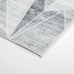 Dywany Z Krótkim Włosiem|inny Dywan geometryczny jasnoszary PUERTO 120x160 cm