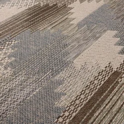 inny Dywan geometryczny KEMET ROMBY, szaro-beżowy, 160x230 cm