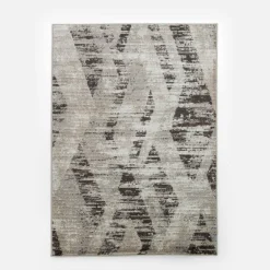 inny Dywan geometryczny kremowo-szary HARMONY 160x230 cm