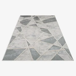 Dywany Z Krótkim Włosiem|inny Dywan geometryczny kremowo-szary MADERA 160x230 cm