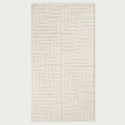 Chodniki|Dywany Z Krótkim Włosiem|inny Dywan geometryczny kremowy 80x150 cm