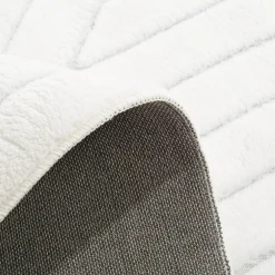 Dywany Z Krótkim Włosiem|inny Dywan geometryczny PORTO, biało-kremowy, 160x230 cm