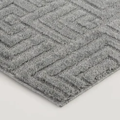 Dywany Z Krótkim Włosiem|inny Dywan geometryczny szary LA CASA 3D 160x230 cm