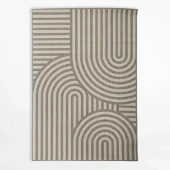 inny Dywan geometryczny szary PIATTO 120x170 cm