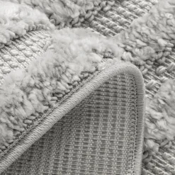 inny Dywan geometryczny szary FARO 120x170 cm