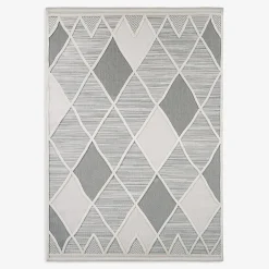 inny Dywan geometryczny szary MADERA 120x170 cm