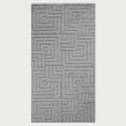 inny Dywan geometryczny szary LA CASA 3D 80x150 cm