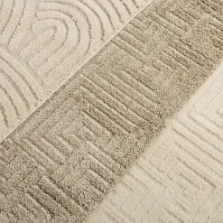 inny Dywan geometryczny szary LA CASA 3D 80x150 cm